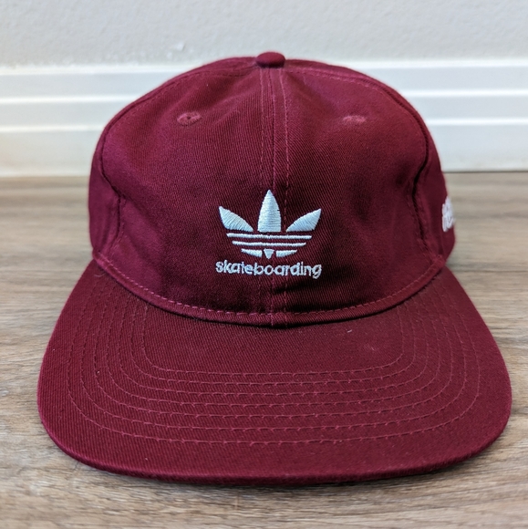 adidas Other - Adidas Skateboarding Hat, Burgundy